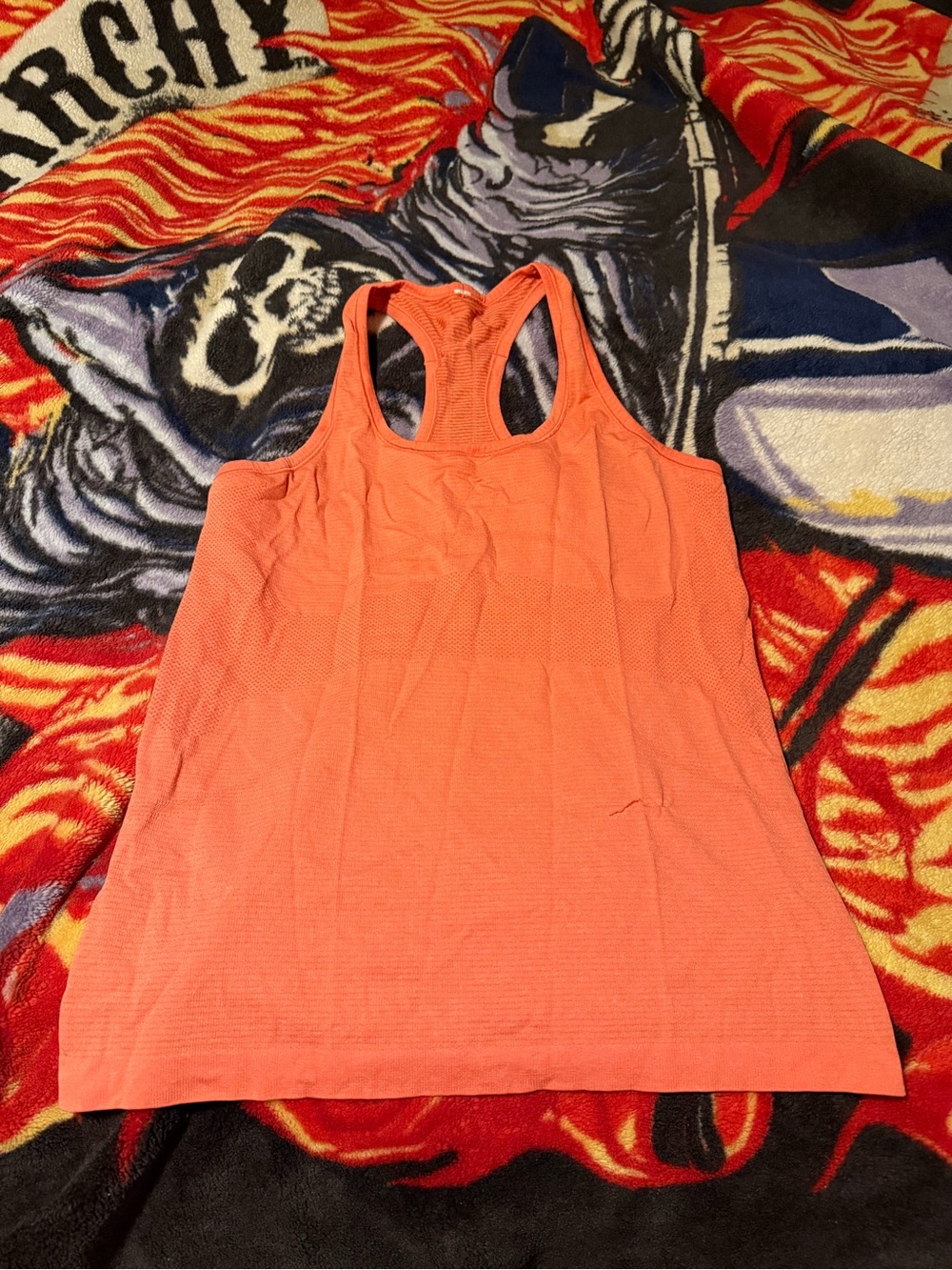 lululemon athletica Coral Racerback Tank Top